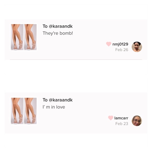 New Arrival- Rose Gold Glitter  Sneakers - Picture 4 of 8